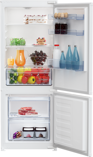 Beko BCSA240K4SN Einbau Kuehl-Gefrierkombination