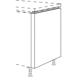 Nobilia Abschluss-Frontwange NUWF50-60 55951