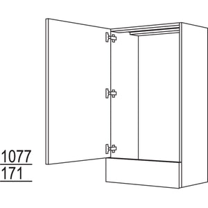 Nobilia Aufsatzschrank fuer Wasserboiler AWBT60-1 36467