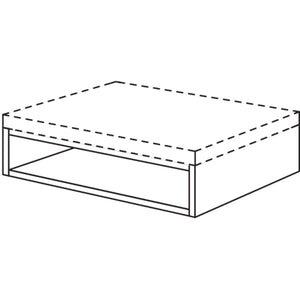 Nobilia Badezimmer-Aufsatzregal BURMA50-14 2193
