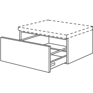 Nobilia Badezimmer-Auszugschrank BUA90-29 2327