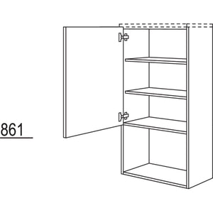 Nobilia Badezimmer-Midischrank BMF40-130 2971