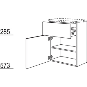 Nobilia Badezimmer-Sideboard BSA60-86 2936