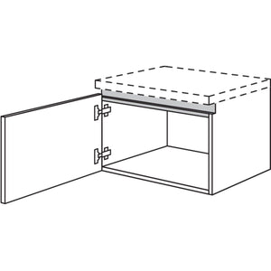 Nobilia Badezimmer-Unterschrank NBU45-43 67427