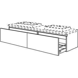 Nobilia Badezimmer-Waschtischschrank NBWBA80-43 67447