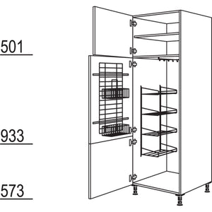 Nobilia Besen-- Geraeteschrank HB50-1 24029