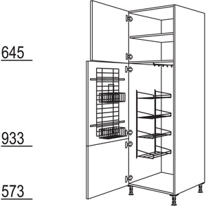 Nobilia Besen-- Geraeteschrank HB60-3 43030
