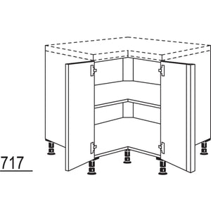 Nobilia Eckschrank UDTE90 31293