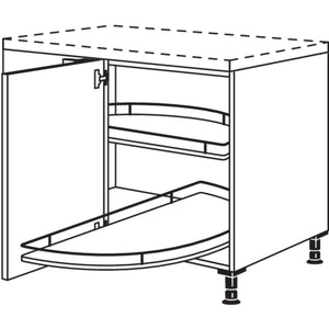 Nobilia Eckschrank UEDBD100-60 23088