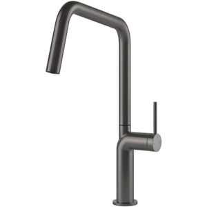 Nobilia GESSI- Hochdruck- Einhebelmischbatterie STILA- Mischbatterie Blaustahloptik 17823 17823