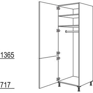 Nobilia Garderobenschrank HDWG40-2 35078
