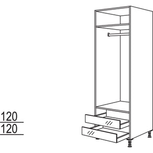 Nobilia Garderobenschrank HWGAO60-1 24006
