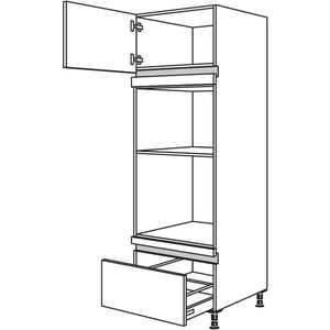 Nobilia Geraete-Umbau Backofen und Dampfgarer - Kompaktgeraet NGODKA-1 24554