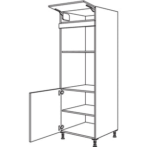 Nobilia Geraete-Umbau Backofen und Mikrowelle GDMO-1 25504