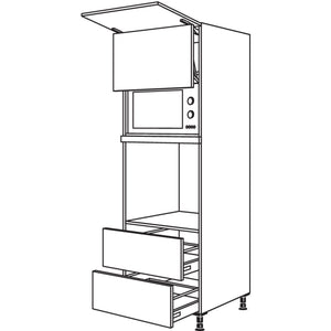 Nobilia Geraete-Umbau Backofen und Mikrowelle mit Lifttuer GLO2A-1 25511