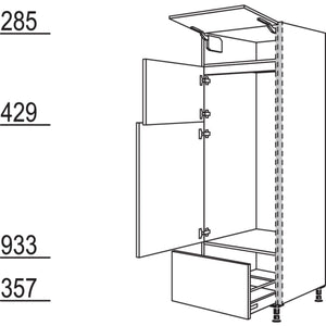 Nobilia Geraete-Umbau Kuehl-Gefrierautomat NGS123GA-1 22957