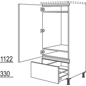 Nobilia Geraete-Umbau Kuehlautomat NG88A 44423