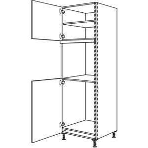 Nobilia Geraete-Umbau Kuehlautomat und Backofen NGS88O-3 53942