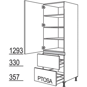 nobilia Geschirr-- Vorratsschrank LH2A50-1 25123