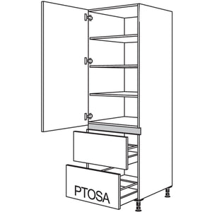 nobilia Geschirr-- Vorratsschrank LH2A50-1 25123