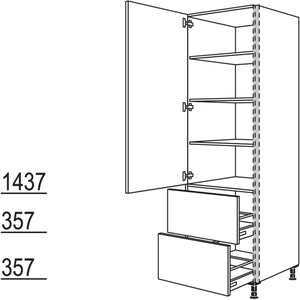 Nobilia Geschirr-- Vorratsschrank NHS2A60-3 53166
