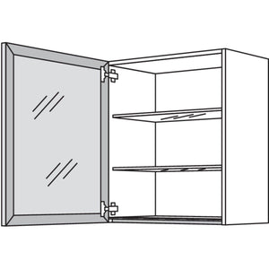Nobilia Glas-Wandschrank Square WSQ50-2 41525