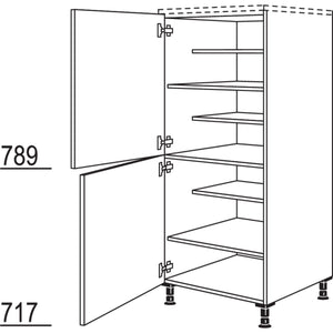 Nobilia Highboard Schuhschrank HDWS60 087