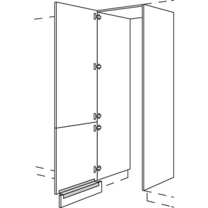 Nobilia Hochschrank-Durchgangstuer HDWDT60-2 56646