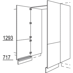 Nobilia Hochschrank-Durchgangstuer HDWDT80-1 56627