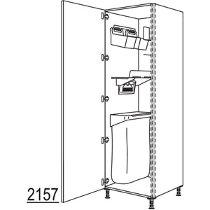 nobilia Hochschrank mit Ordnungssystem Laundry-Area NHSOSF60-3 53149