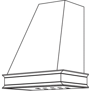 Nobilia Kamin mit Kranzgesims fuer Kranzprofile 957 -KL- K100 672