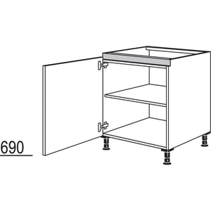 Nobilia Kochstellenschrank NK60 52066