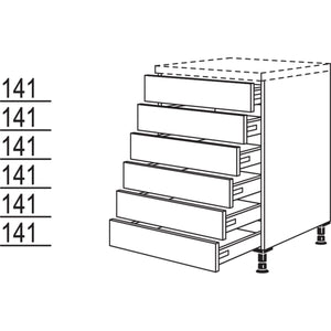 Nobilia Maxi-Unterschrank U6S60-M 40406