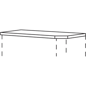 Nobilia Mehrpreis fuer Abschraegung - Abrundung an Abdeckboeden- 10 mm - 16 mm - 25 mm stark ADB-AS 7845