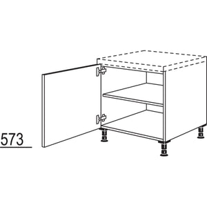 Nobilia Mini-Unterschrank -Mini- Kochstellenschrank U60-58 38030