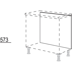Nobilia Rueckwandverkleidung fuer Sideboardplanungen RFW20-58 24720