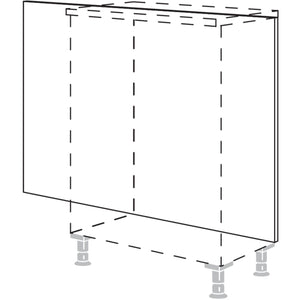Nobilia Rueckwandverkleidung fuer Sideboardplanungen RKW-86 51742