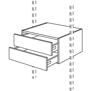 Nobilia Schubkastenschrank U2SRS30-36 36953