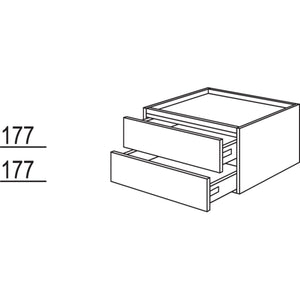 Nobilia Schubkastenschrank UD2S60-36 33566