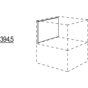 Nobilia Seitenwandverkleidung fuer Unterschrankregal Smartcube USKSC-43 43626