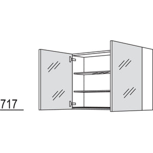 Nobilia Spiegelschrank WBSP90-1 2723