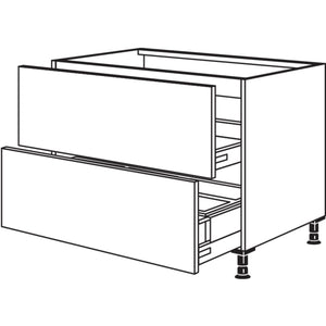 Nobilia Spuelen-Auszugschrank Separato SPUD2A-AS90 20234