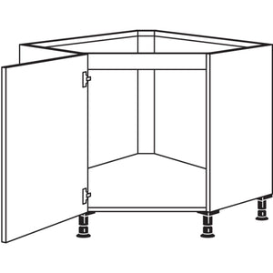 Nobilia Spuelen-Eckschrank- diagonal SPUED90 31152
