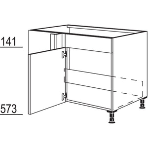 Nobilia Spuelen-Eckschrank SPUE90-40 20153