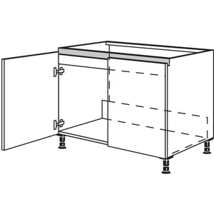 Nobilia Spuelenschrank NSPU120 51165