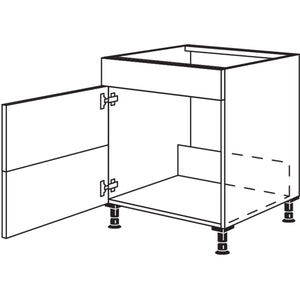 Nobilia Spuelenschrank SPUVS2A50 282