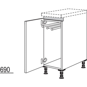 Nobilia Unterschrank NUHT30 51005