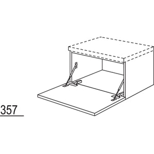 Nobilia Unterschrank mit Barklappe BUKB45-36 36884