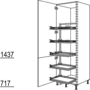 Nobilia Vorratsschrank Cargo NHSC60-3 53182