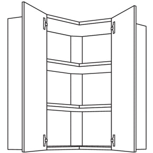 Nobilia Wand-Eckschrank WE80-2 42168